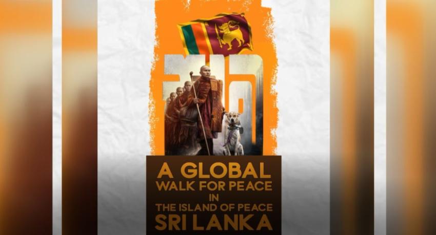 Monks to Begin Global Walk for Peace in the Island